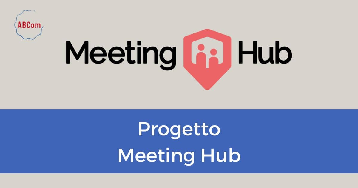 Progetto Meeting Hub copywriting