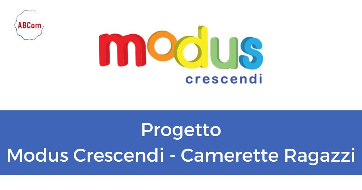 Progetto Modus Crescendi Camerette per ragazzi